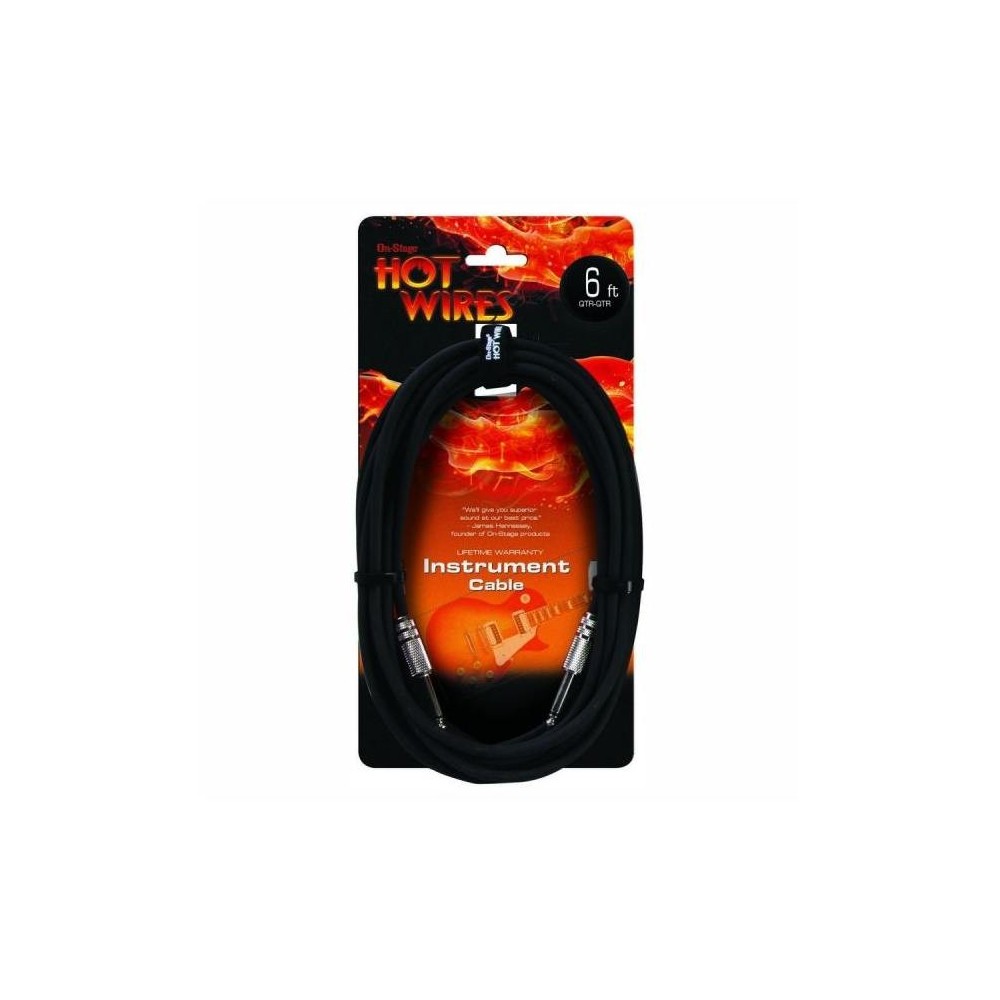 On Stage IC-6 Cable Instrumento J/J 2m